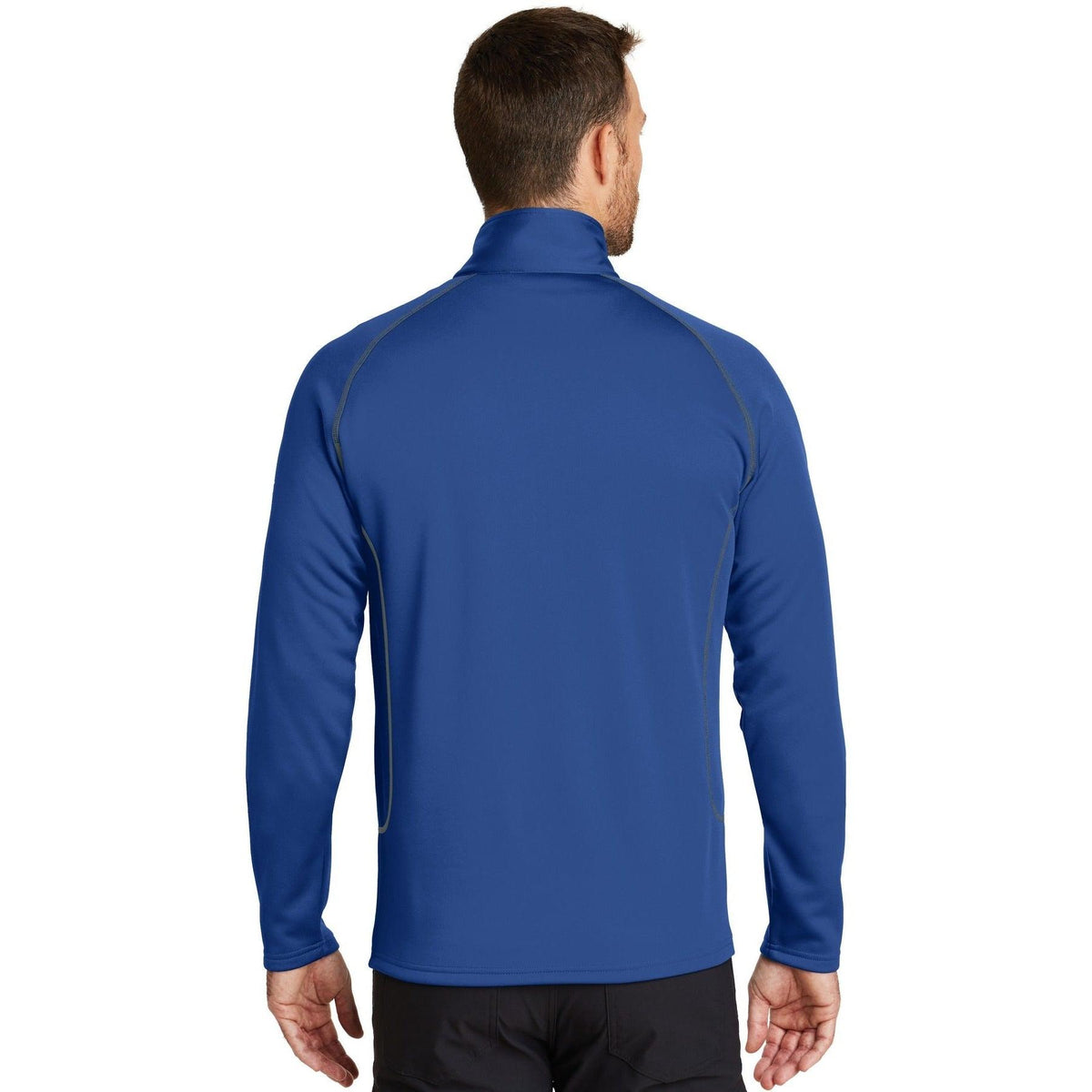 no-logo Eddie Bauer 1/2-Zip Base Layer Fleece-Quarter Zips-Eddie Bauer-Thread Logic
