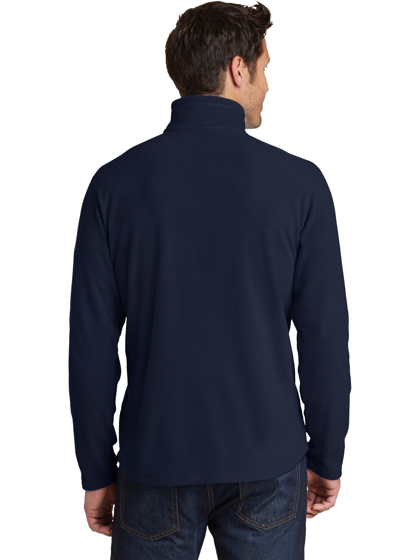 no-logo Eddie Bauer 1/2 Zip Microfleece Jacket-Regular-Eddie Bauer-Thread Logic