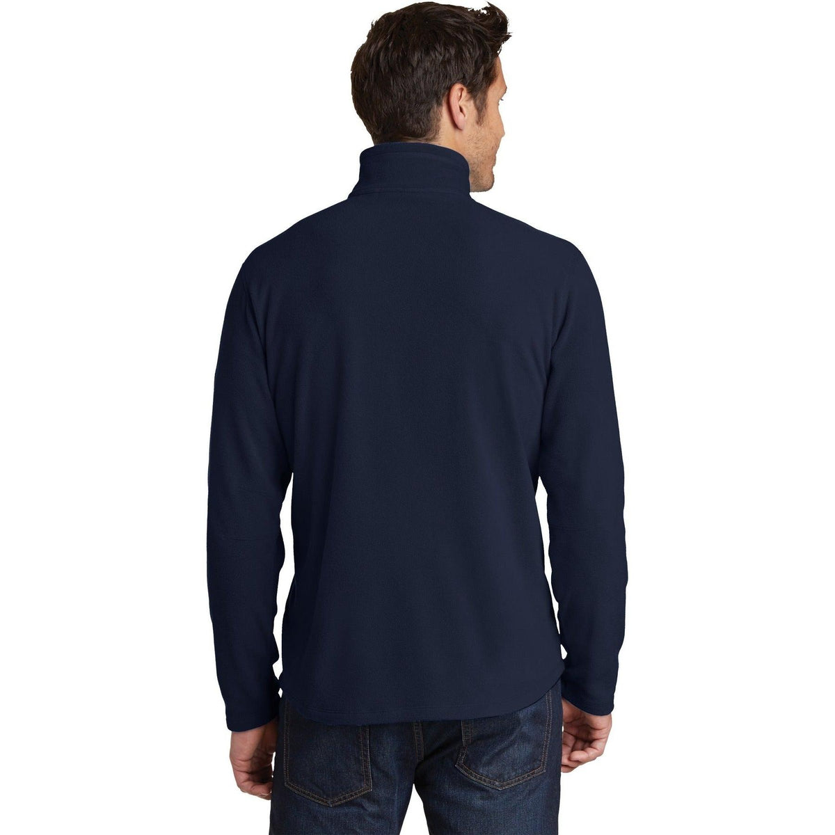 no-logo Eddie Bauer 1/2 Zip Microfleece Jacket-Regular-Eddie Bauer-Thread Logic