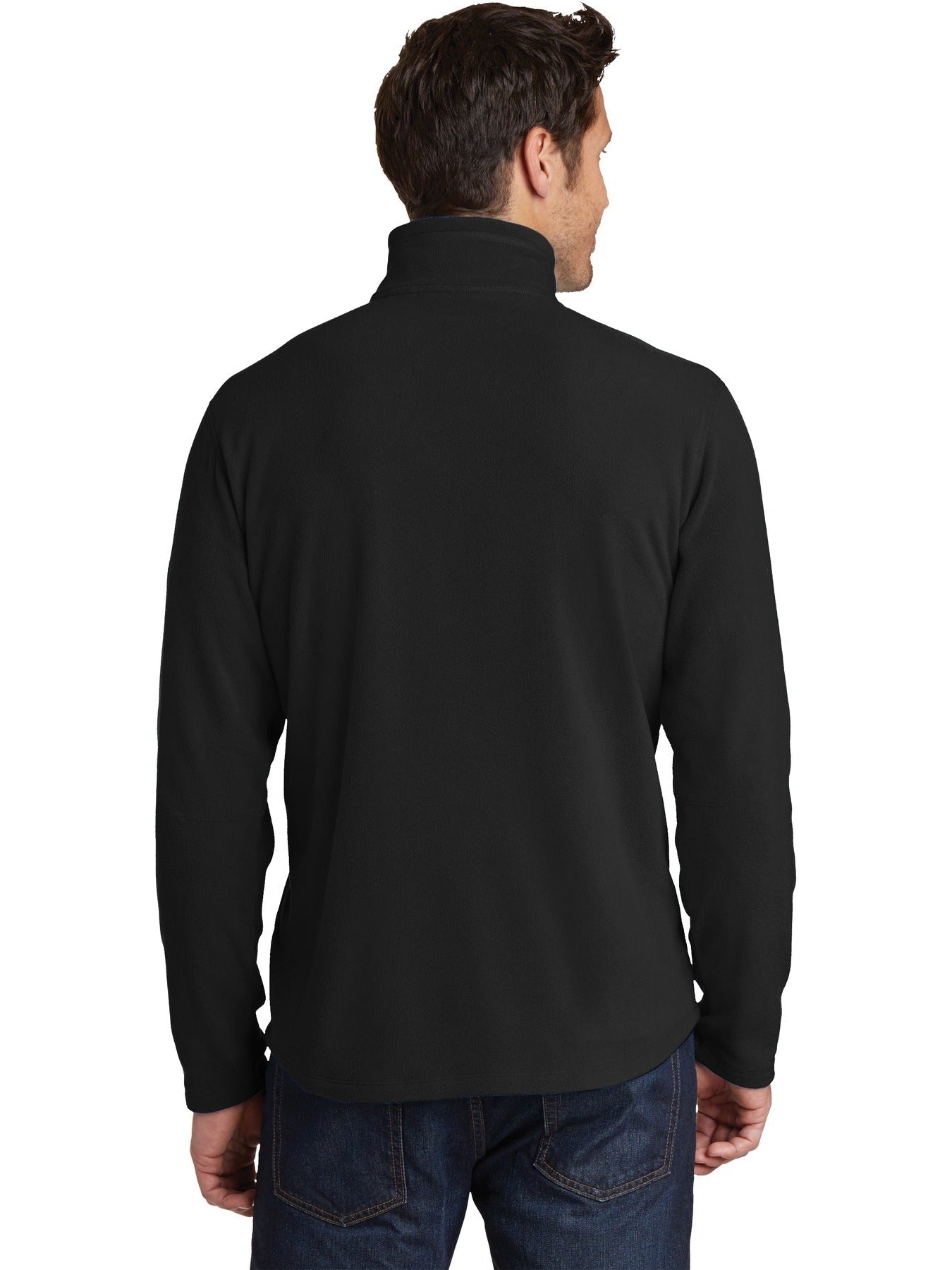 no-logo Eddie Bauer 1/2 Zip Microfleece Jacket-Regular-Eddie Bauer-Thread Logic