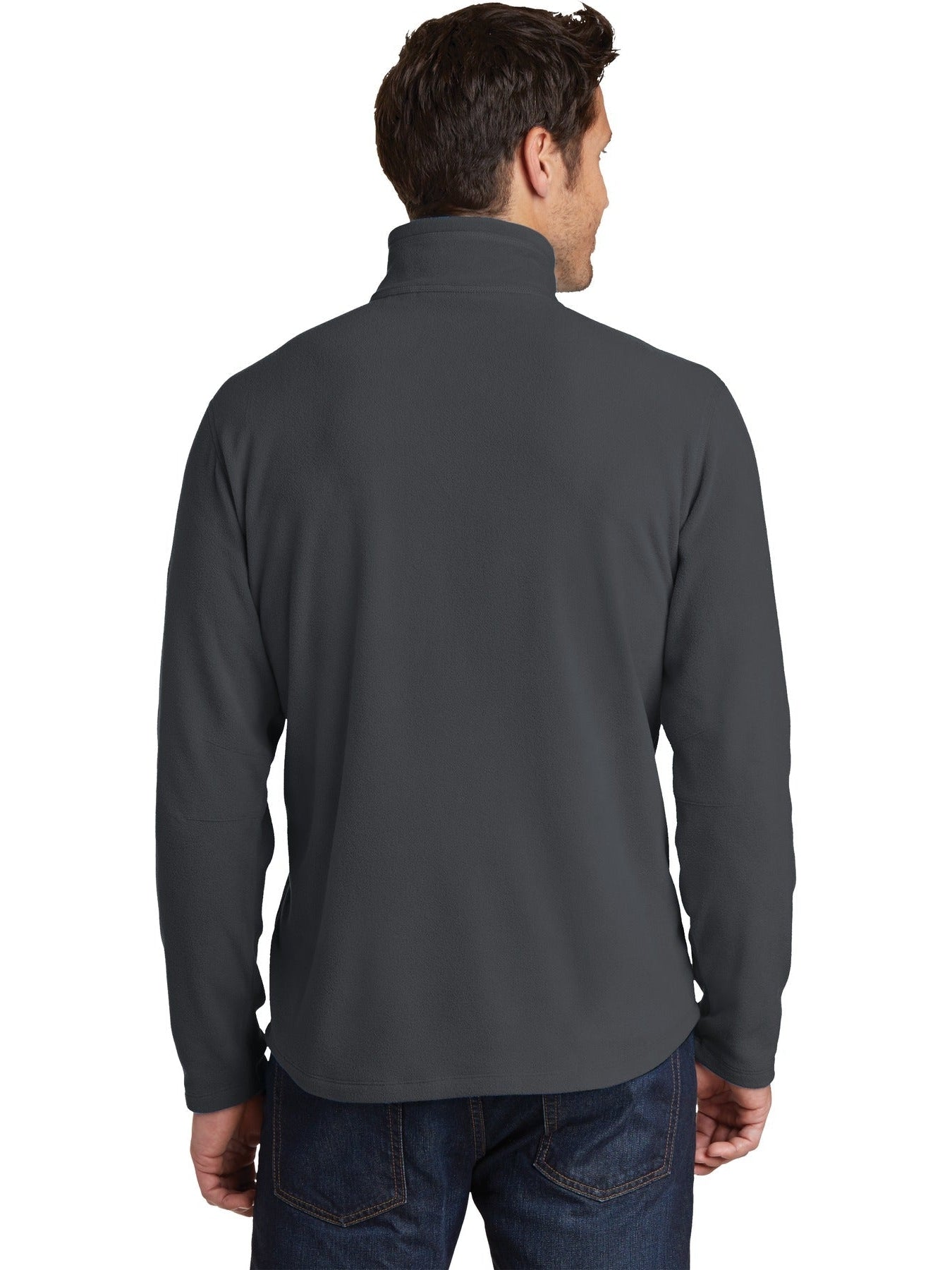 no-logo Eddie Bauer 1/2 Zip Microfleece Jacket-Regular-Eddie Bauer-Thread Logic