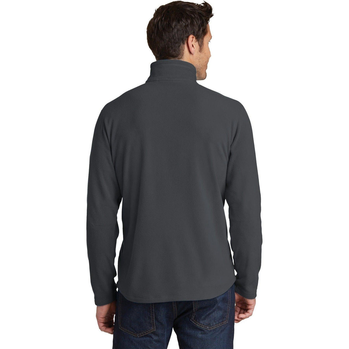 no-logo Eddie Bauer 1/2 Zip Microfleece Jacket-Regular-Eddie Bauer-Thread Logic