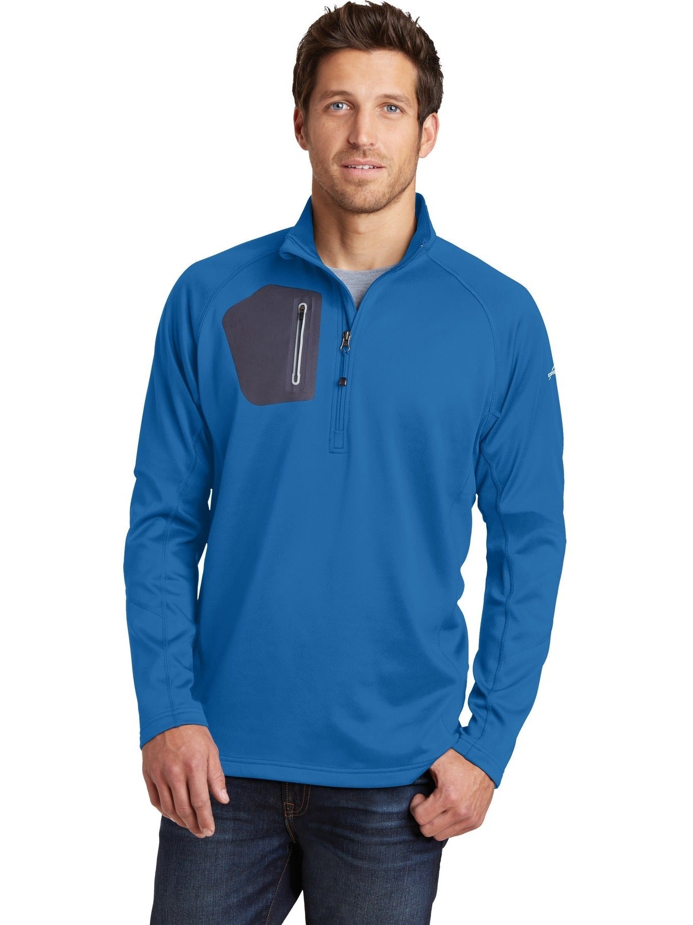 no-logo Eddie Bauer 1/2 Zip Performance Fleece Jacket-Active-Eddie Bauer-Thread Logic