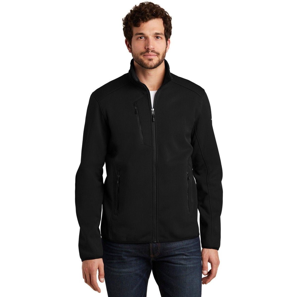 no-logo Eddie Bauer Dash Full-Zip Fleece Jacket-Regular-Eddie Bauer-Thread Logic