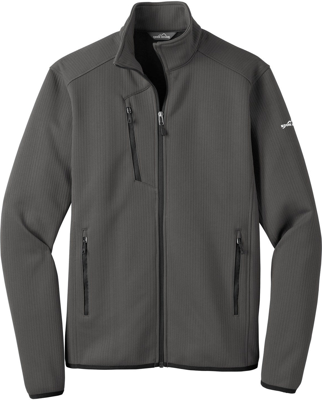 Eddie Bauer Full-Zip Vertical Fleece Jacket Style EB222 - Casual
