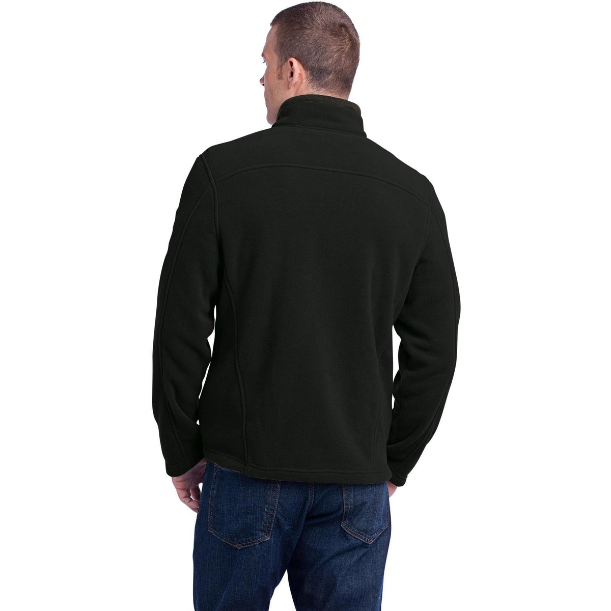 no-logo Eddie Bauer Full-Zip Fleece Jacket-Regular-Eddie Bauer-Thread Logic