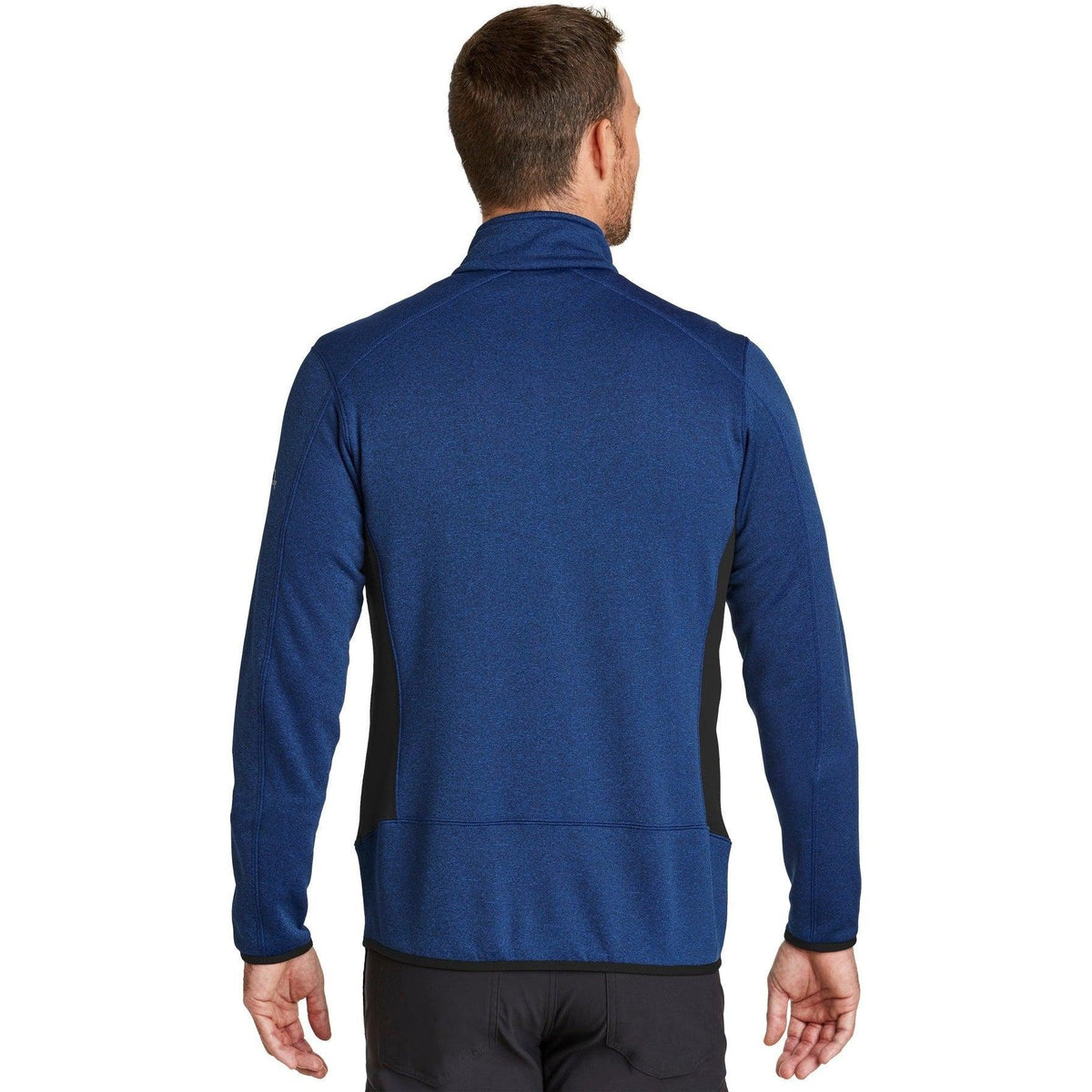 no-logo Eddie Bauer Full-Zip Heather Stretch Fleece Jacket-Regular-Eddie Bauer-Thread Logic