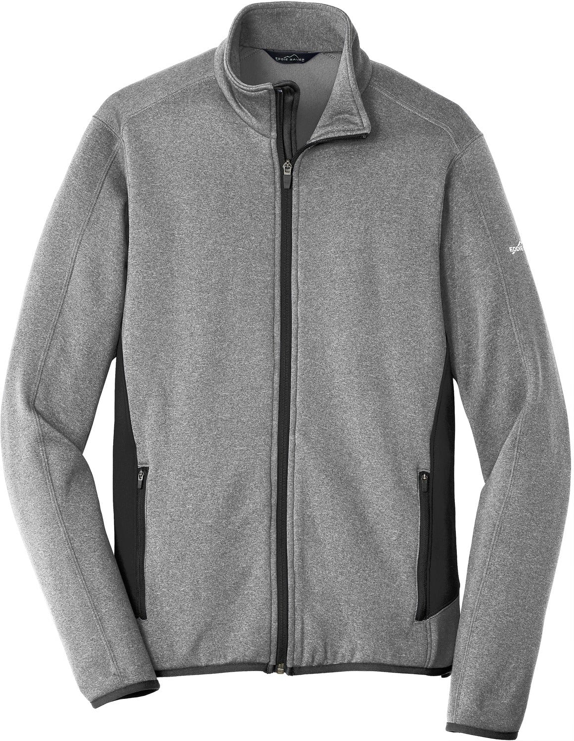 Eddie Bauer Full-Zip Heather Stretch Fleece Jacket