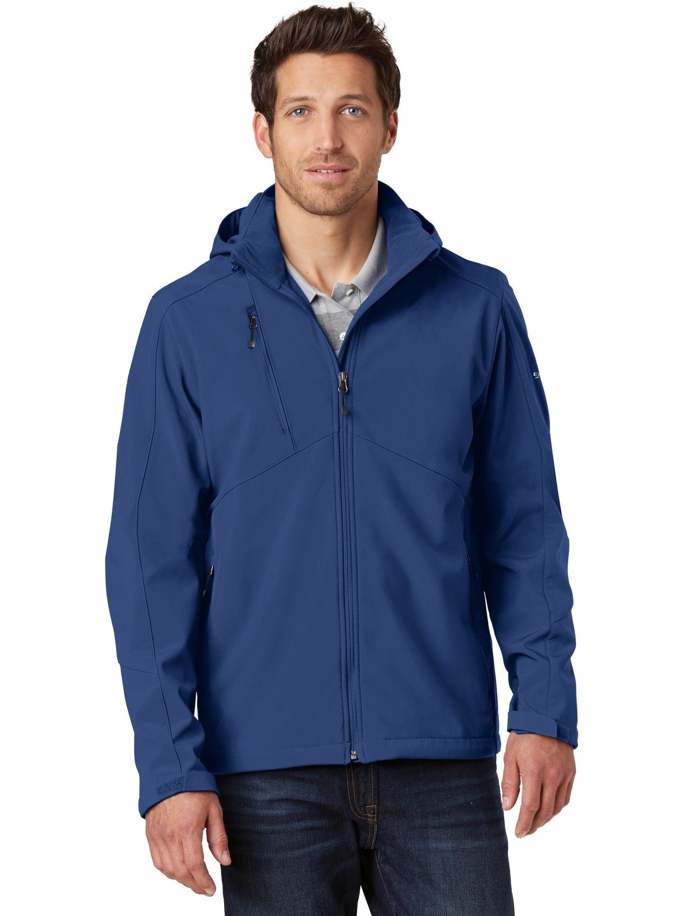 no-logo Eddie Bauer Hooded Soft Shell Parka-Regular-Eddie Bauer-Thread Logic