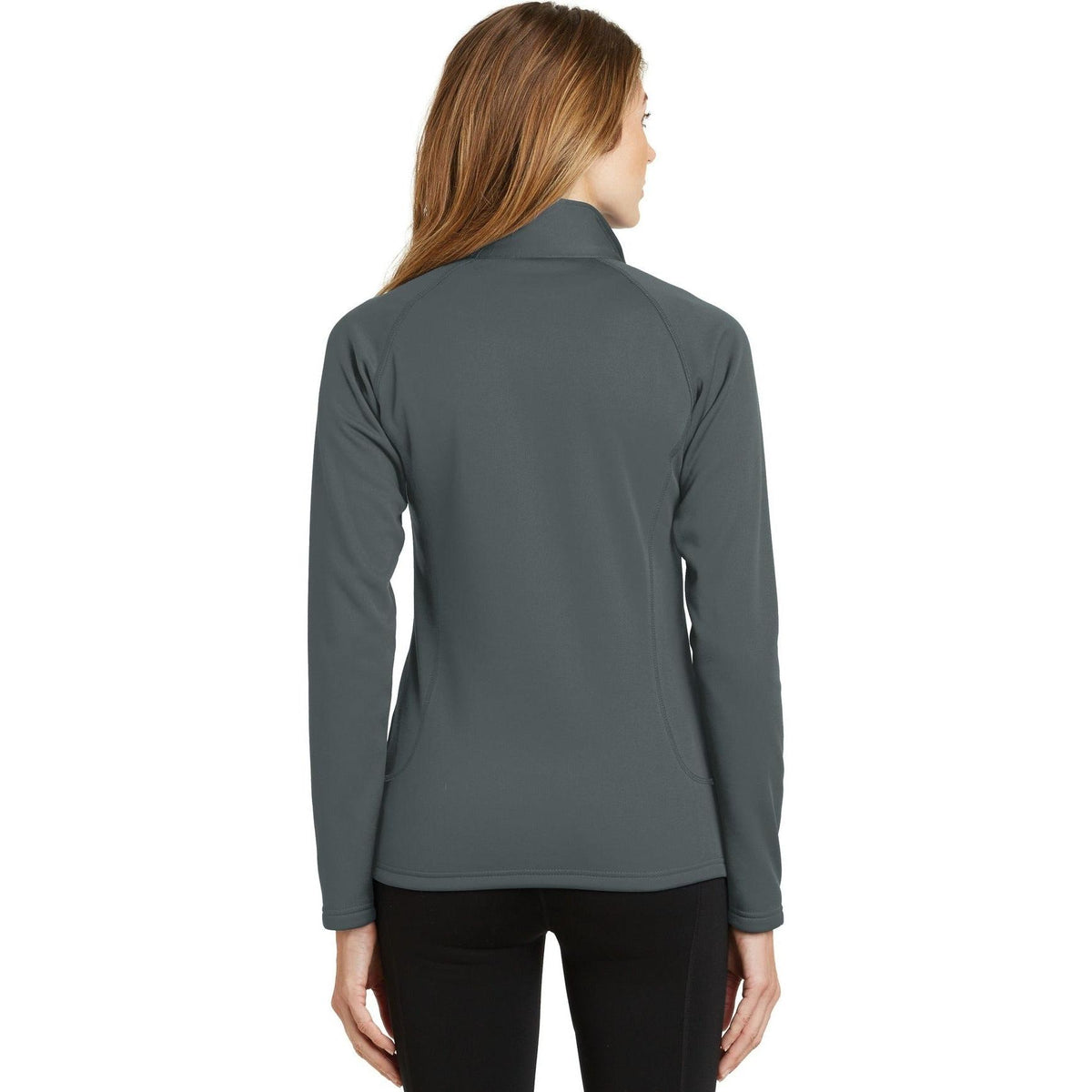 no-logo Eddie Bauer Women's 1/2-Zip Base Layer Fleece-Quarter Zips-Eddie Bauer-Thread Logic