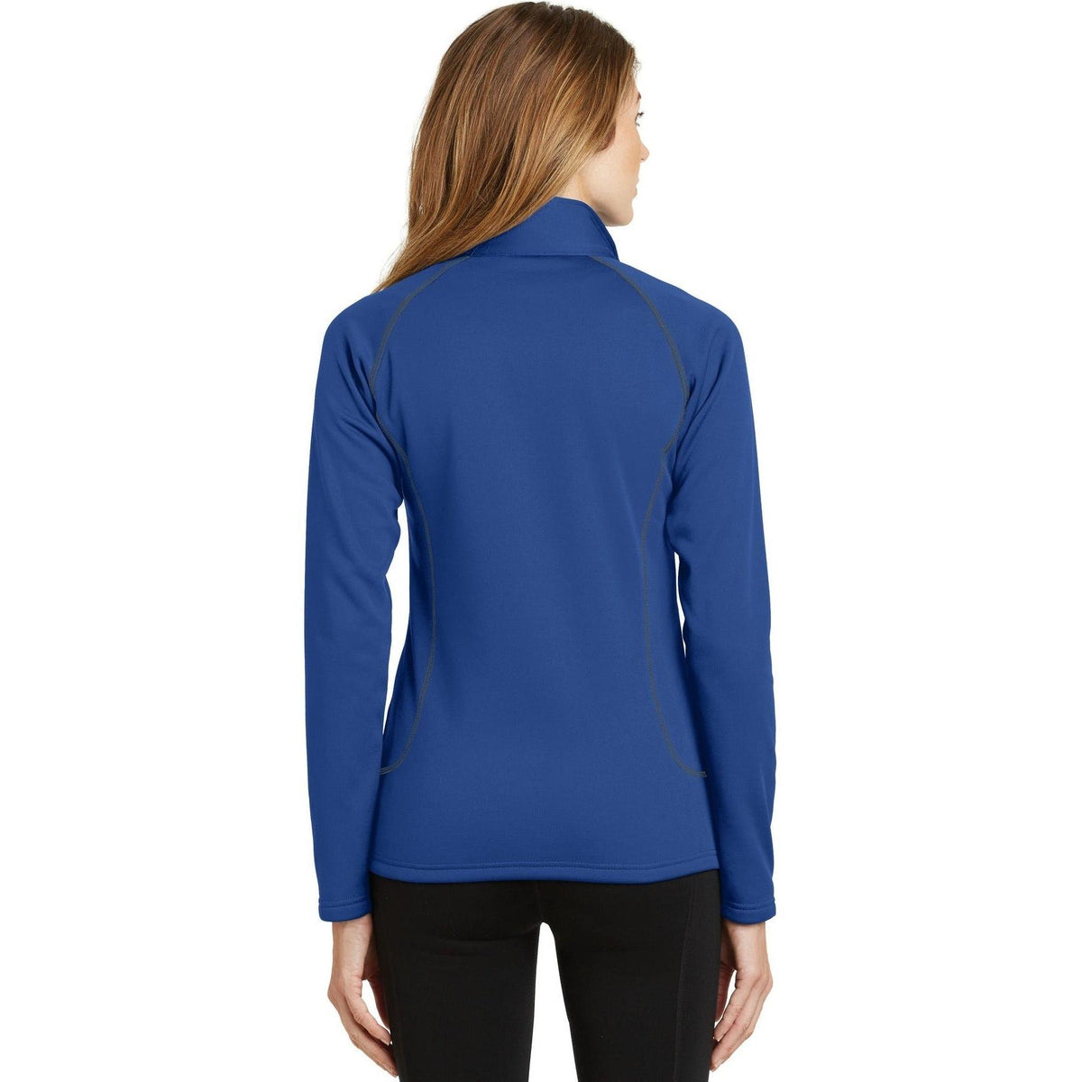 no-logo Eddie Bauer Women's 1/2-Zip Base Layer Fleece-Quarter Zips-Eddie Bauer-Thread Logic