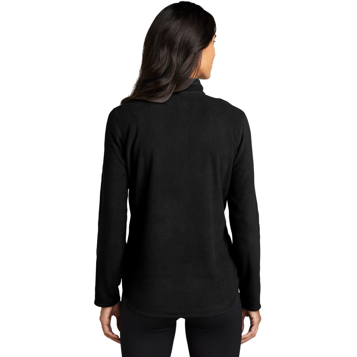 no-logo Eddie Bauer Ladies 1/2-Zip Microfleece Jacket-Regular-Eddie Bauer-Thread Logic