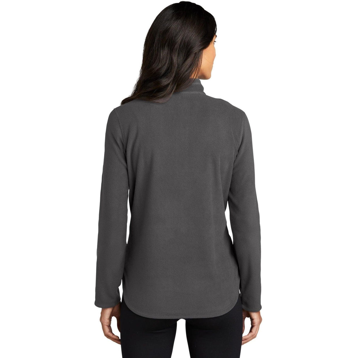 no-logo Eddie Bauer Ladies 1/2-Zip Microfleece Jacket-Regular-Eddie Bauer-Thread Logic