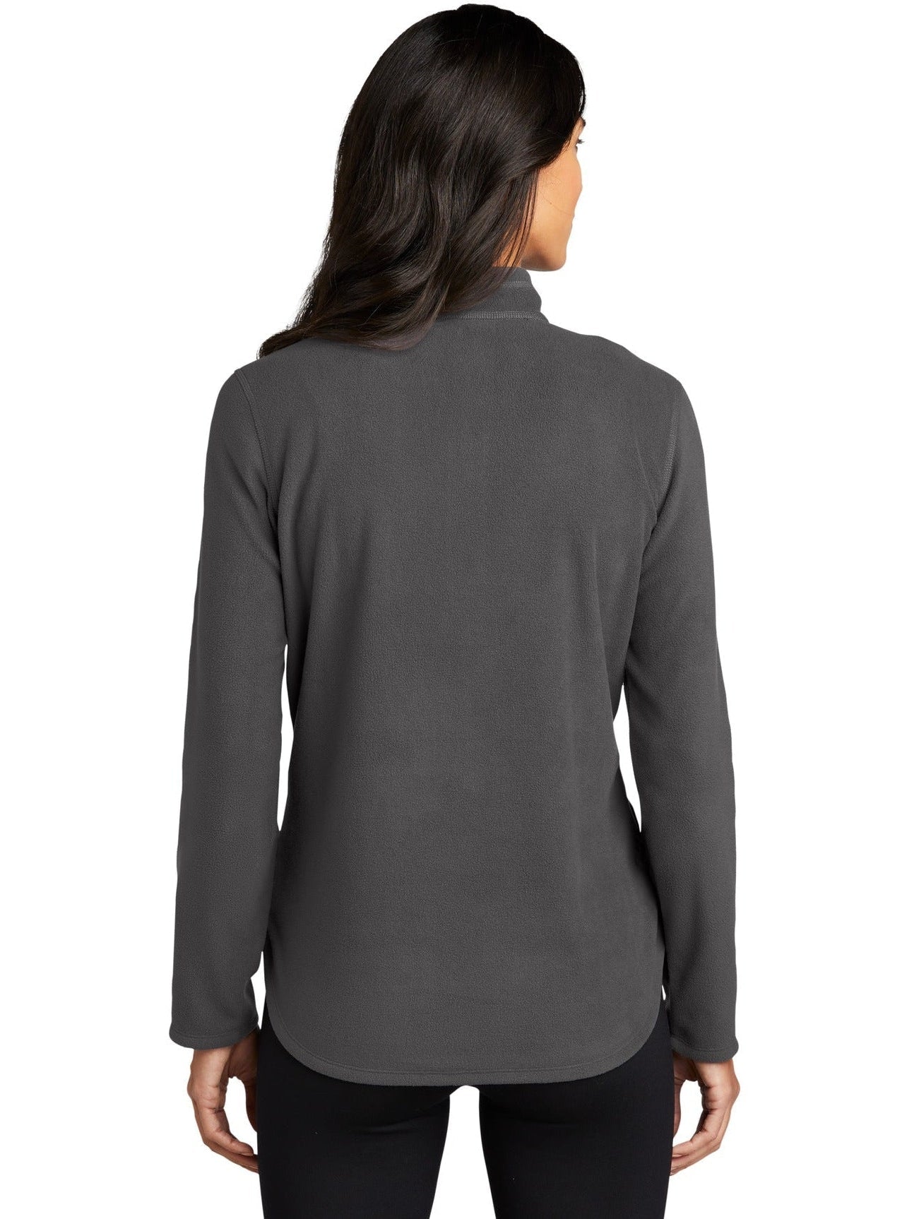 no-logo Eddie Bauer Ladies 1/2-Zip Microfleece Jacket-Regular-Eddie Bauer-Thread Logic
