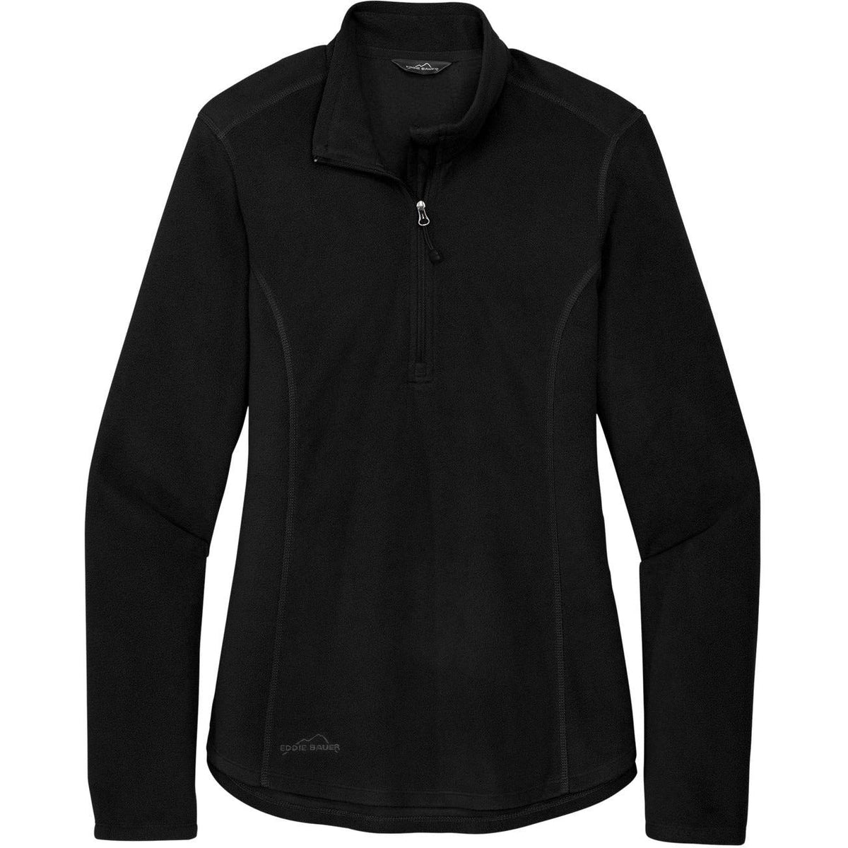 no-logo Eddie Bauer Ladies 1/2-Zip Microfleece Jacket