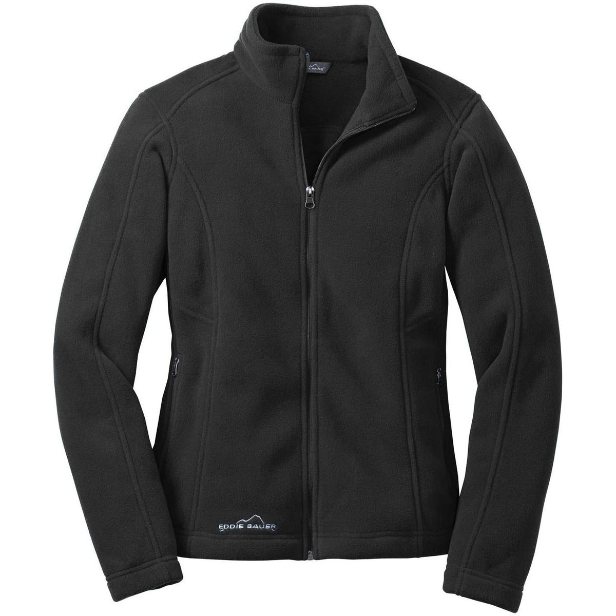 no-logo Eddie Bauer Women's Full-Zip-Regular-Eddie Bauer-Black-XS-Thread Logic
