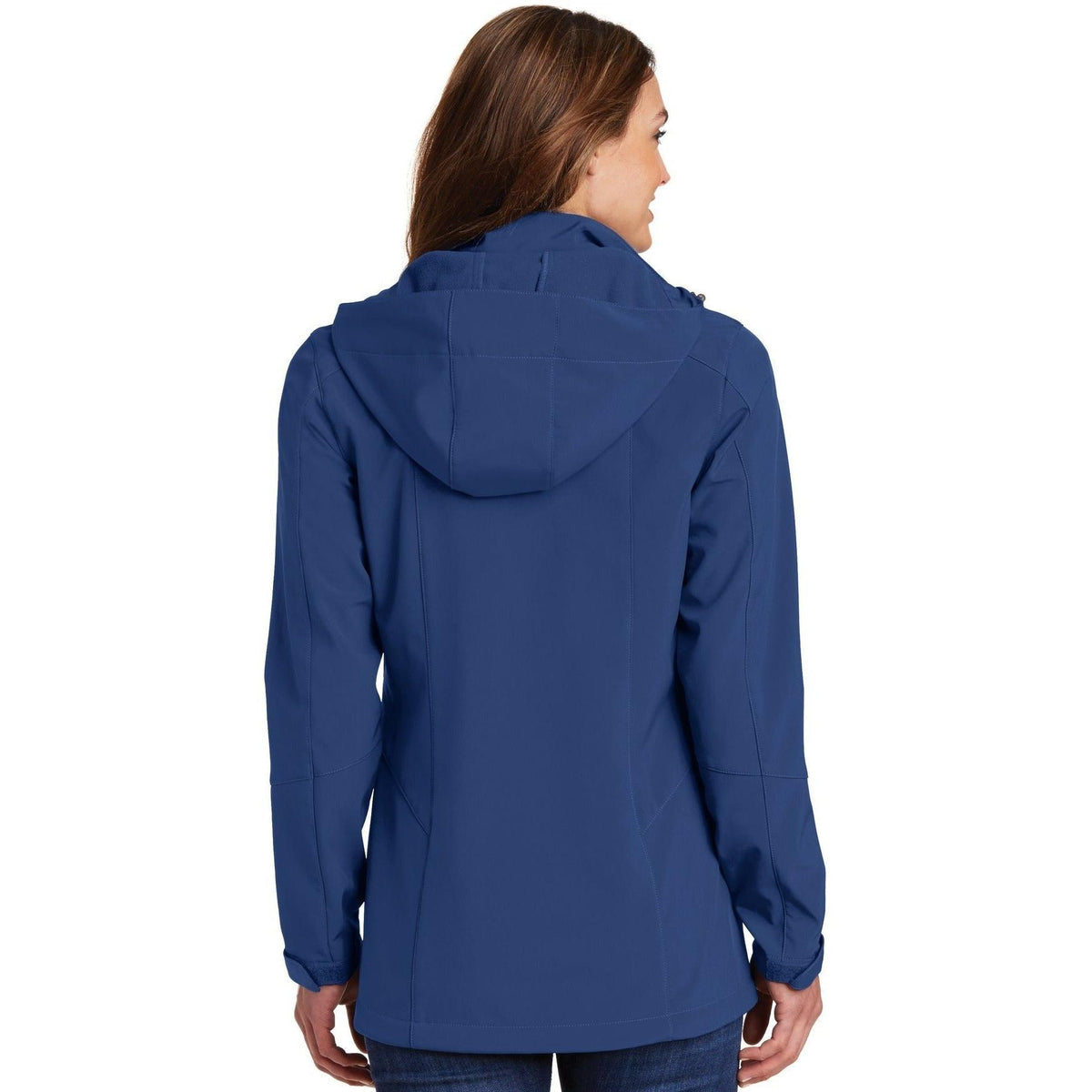 no-logo Eddie Bauer Ladies Hooded Soft Shell Parka-Regular-Eddie Bauer-Thread Logic