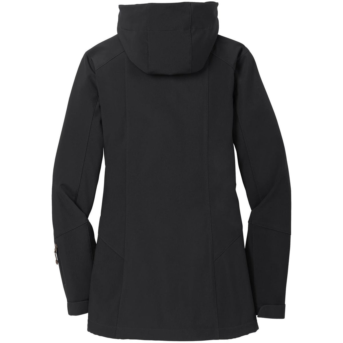 no-logo Eddie Bauer Ladies Hooded Soft Shell Parka-Regular-Eddie Bauer-Thread Logic