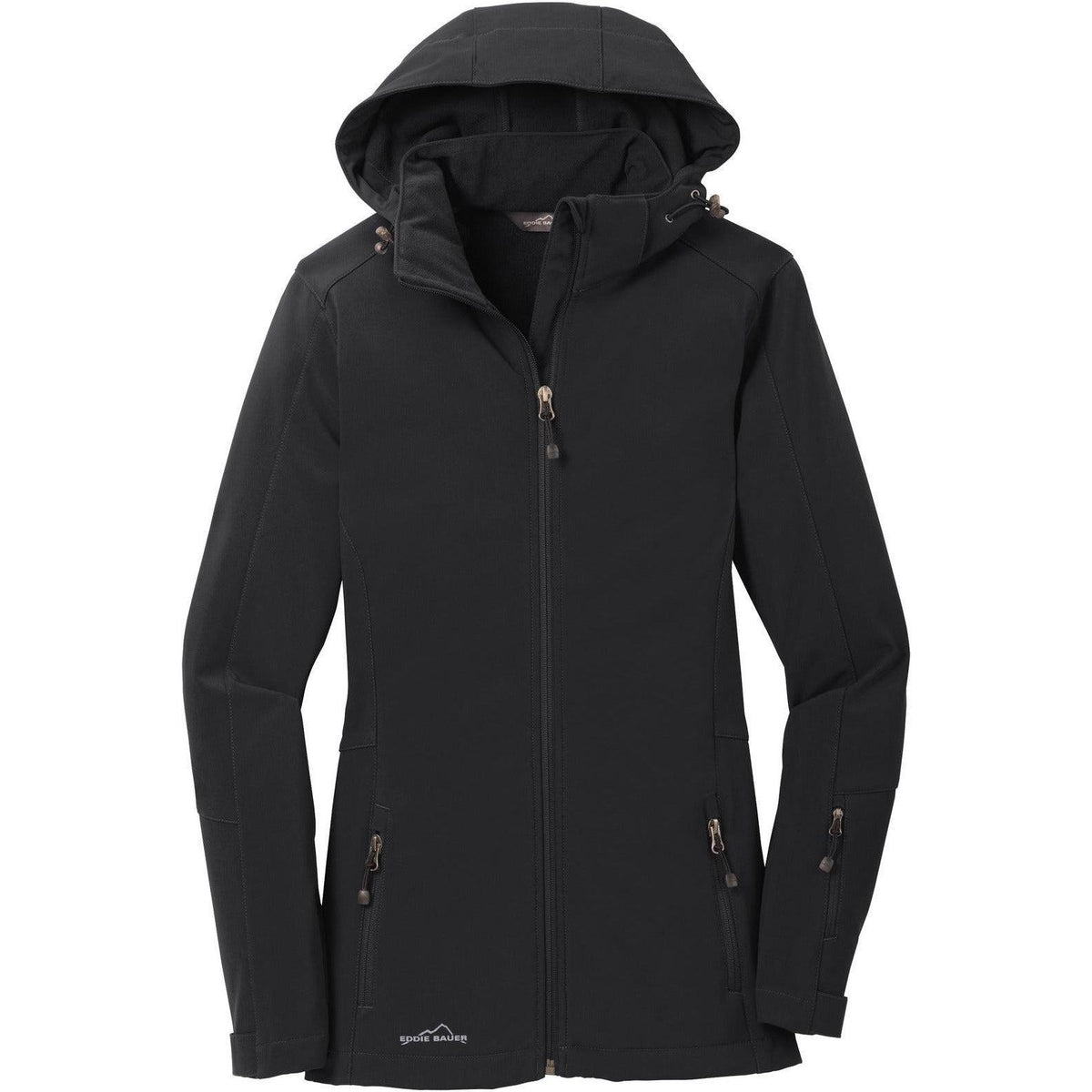 no-logo Eddie Bauer Ladies Hooded Soft Shell Parka