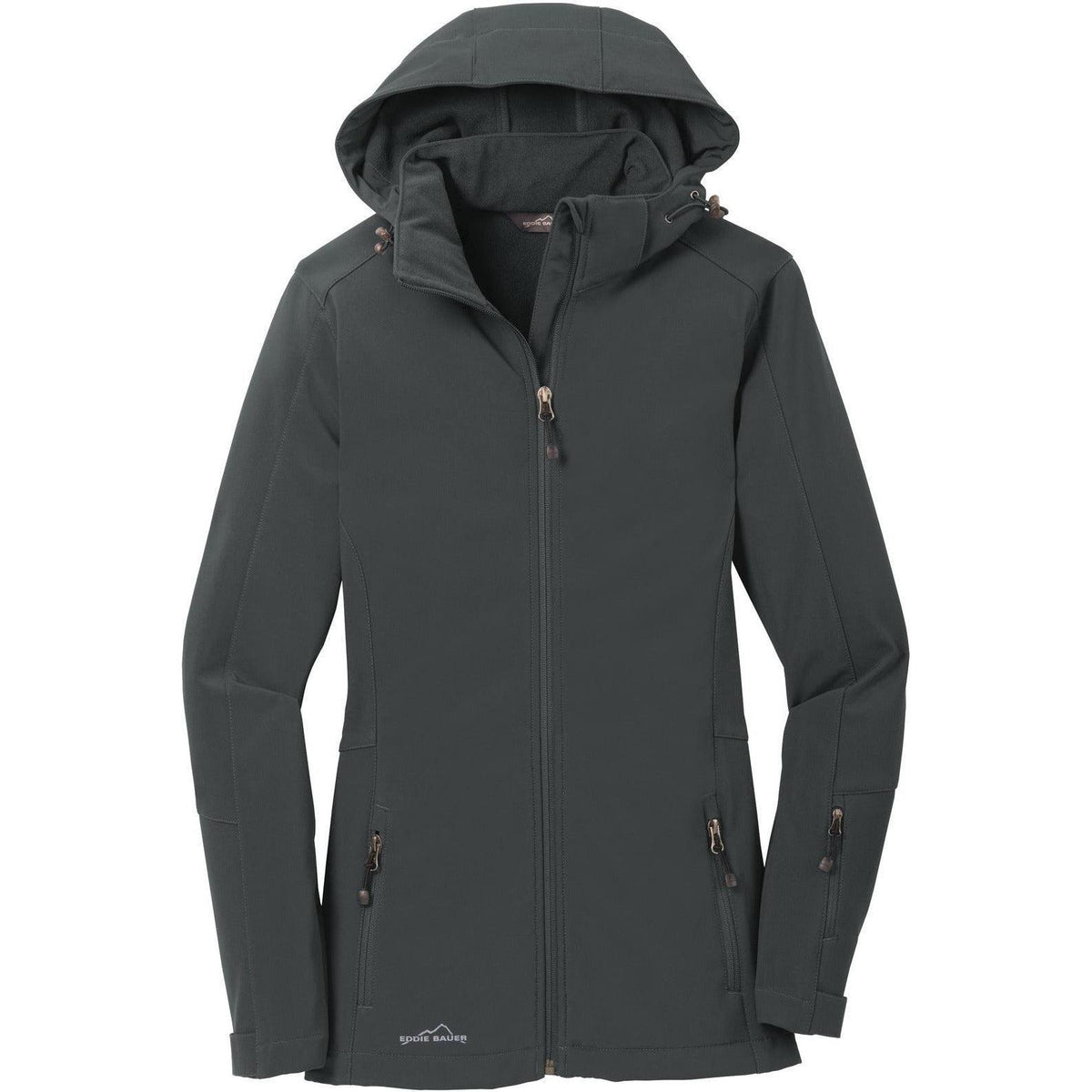 no-logo Eddie Bauer Ladies Hooded Soft Shell Parka