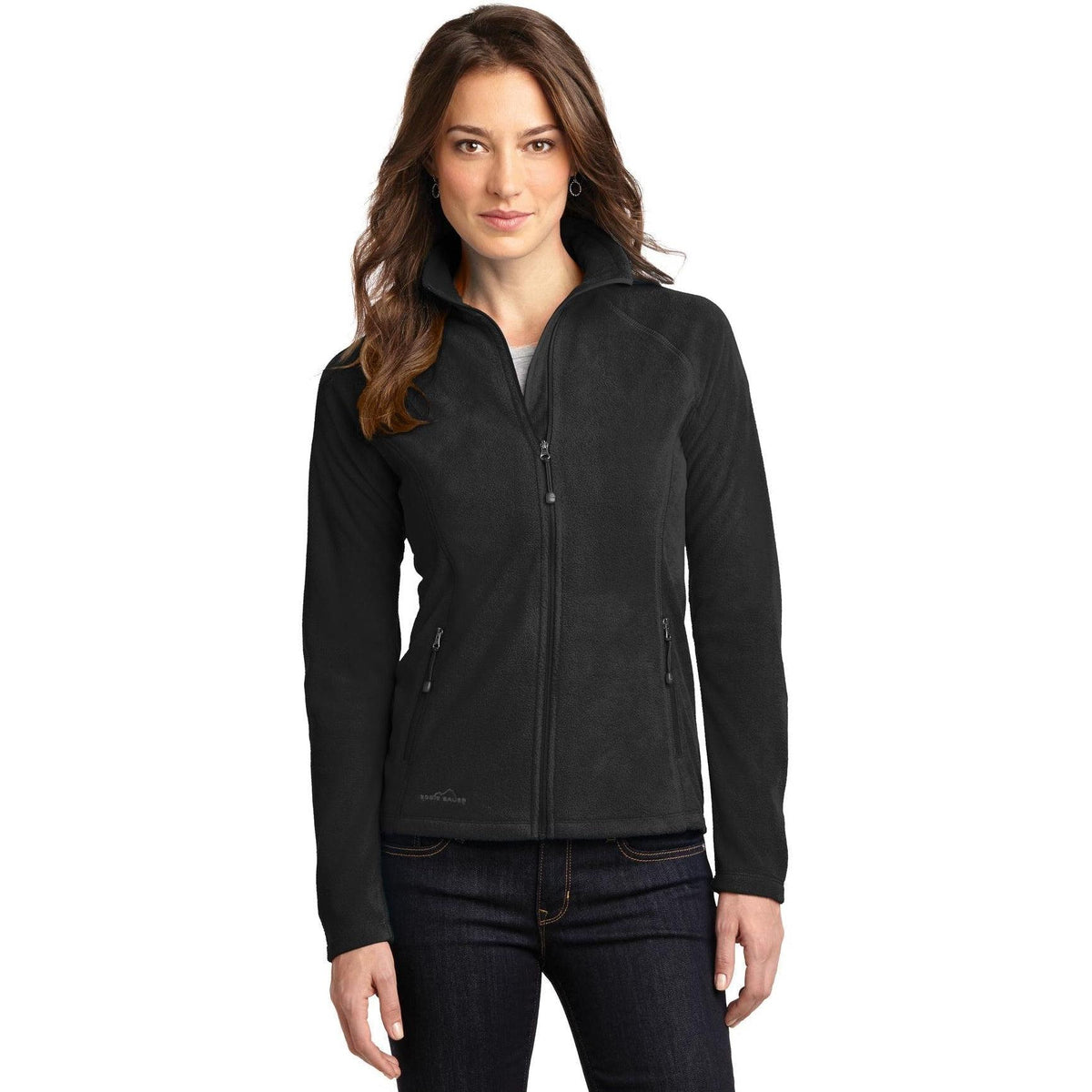 no-logo Eddie Bauer Women's Microfleece Jacket-Regular-Eddie Bauer-Thread Logic
