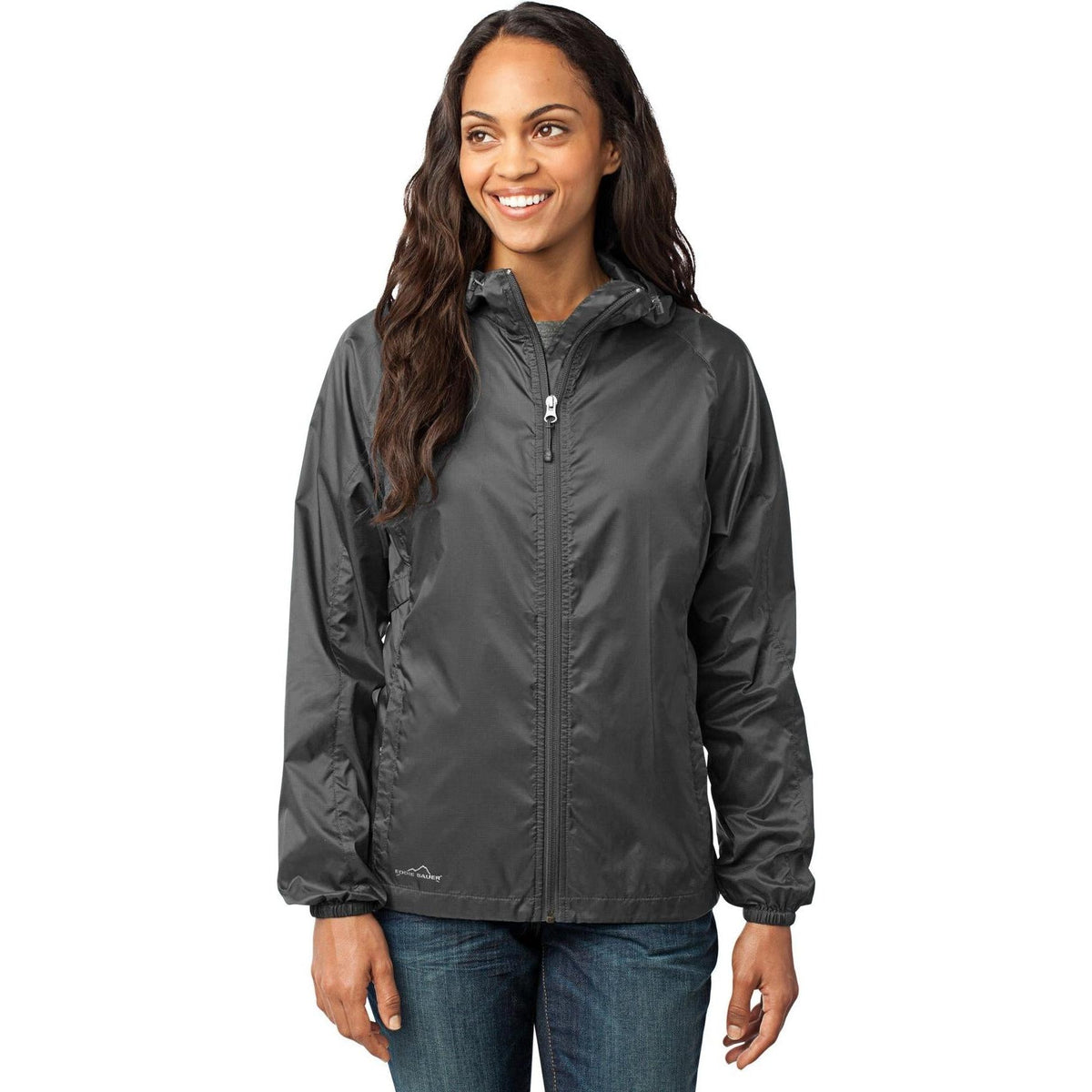 no-logo Eddie Bauer Women's Packable Wind Jacket-Regular-Eddie Bauer-Thread Logic