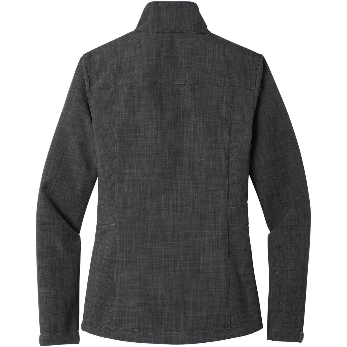 no-logo Eddie Bauer Ladies Shaded Crosshatch Soft Shell Jacket-Regular-Eddie Bauer-Thread Logic