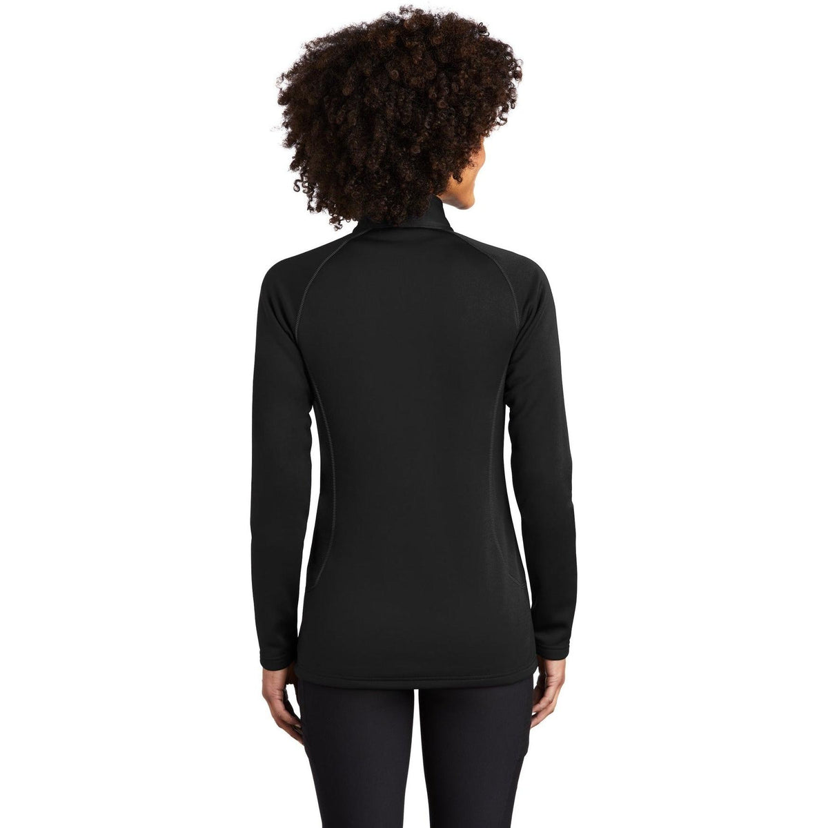 no-logo Eddie Bauer Ladies Smooth Fleece Base Layer Full-Zip-Regular-Eddie Bauer-Thread Logic