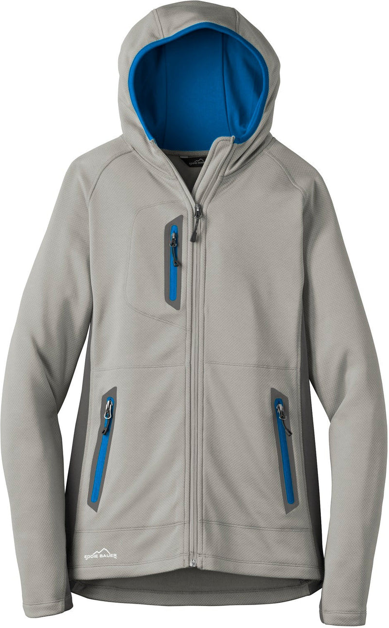 Eddie Bauer Ladies Sport Hooded Full-Zip Fleece Jacket