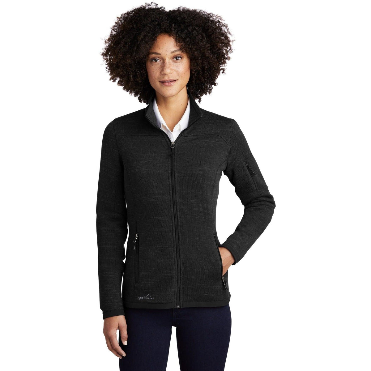 no-logo Eddie Bauer Women's Sweater Fleece Full Zip-Regular-Eddie Bauer-Thread Logic