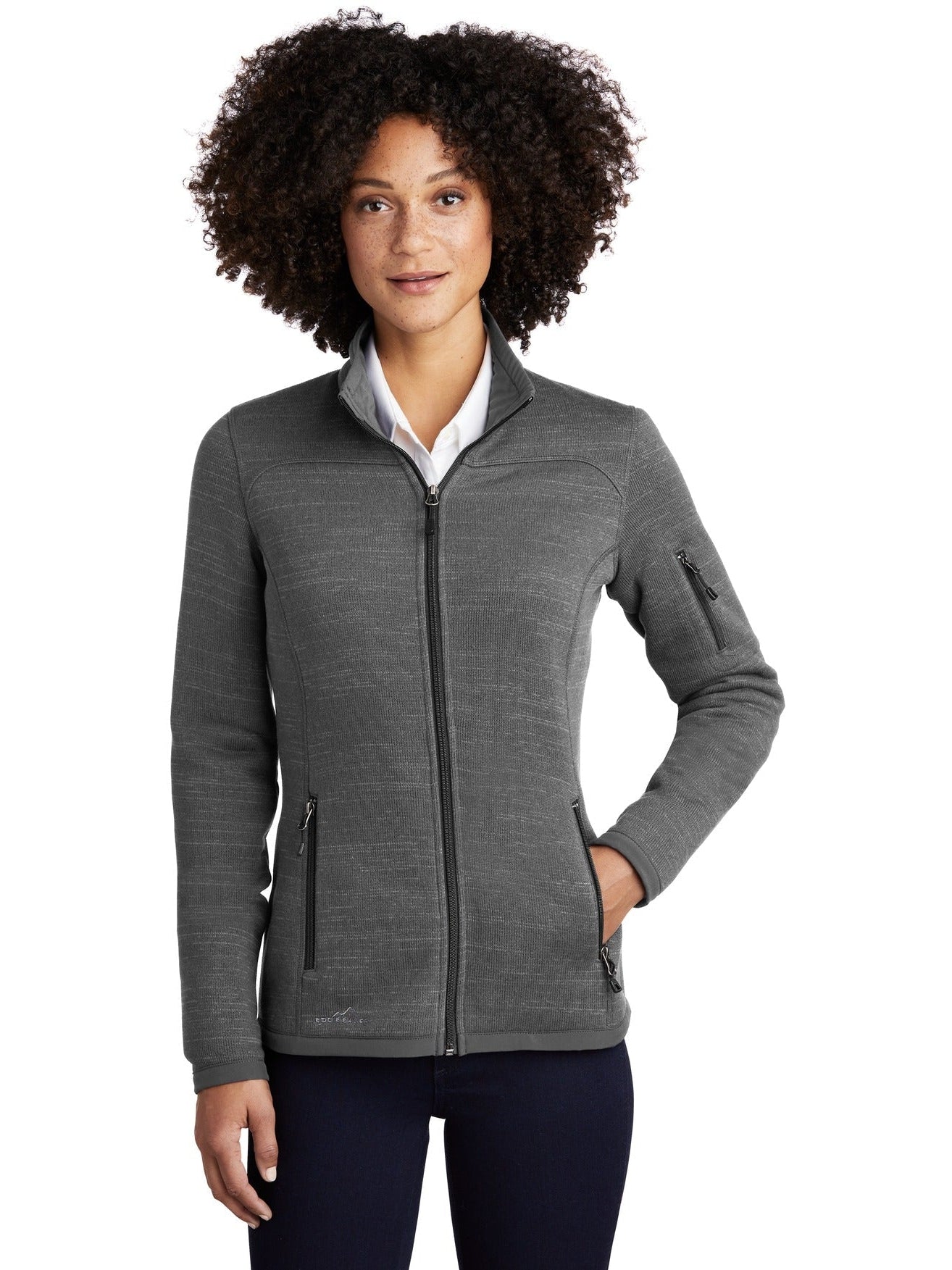 no-logo Eddie Bauer Ladies Sweater Fleece Full Zip-Regular-Eddie Bauer-Thread Logic