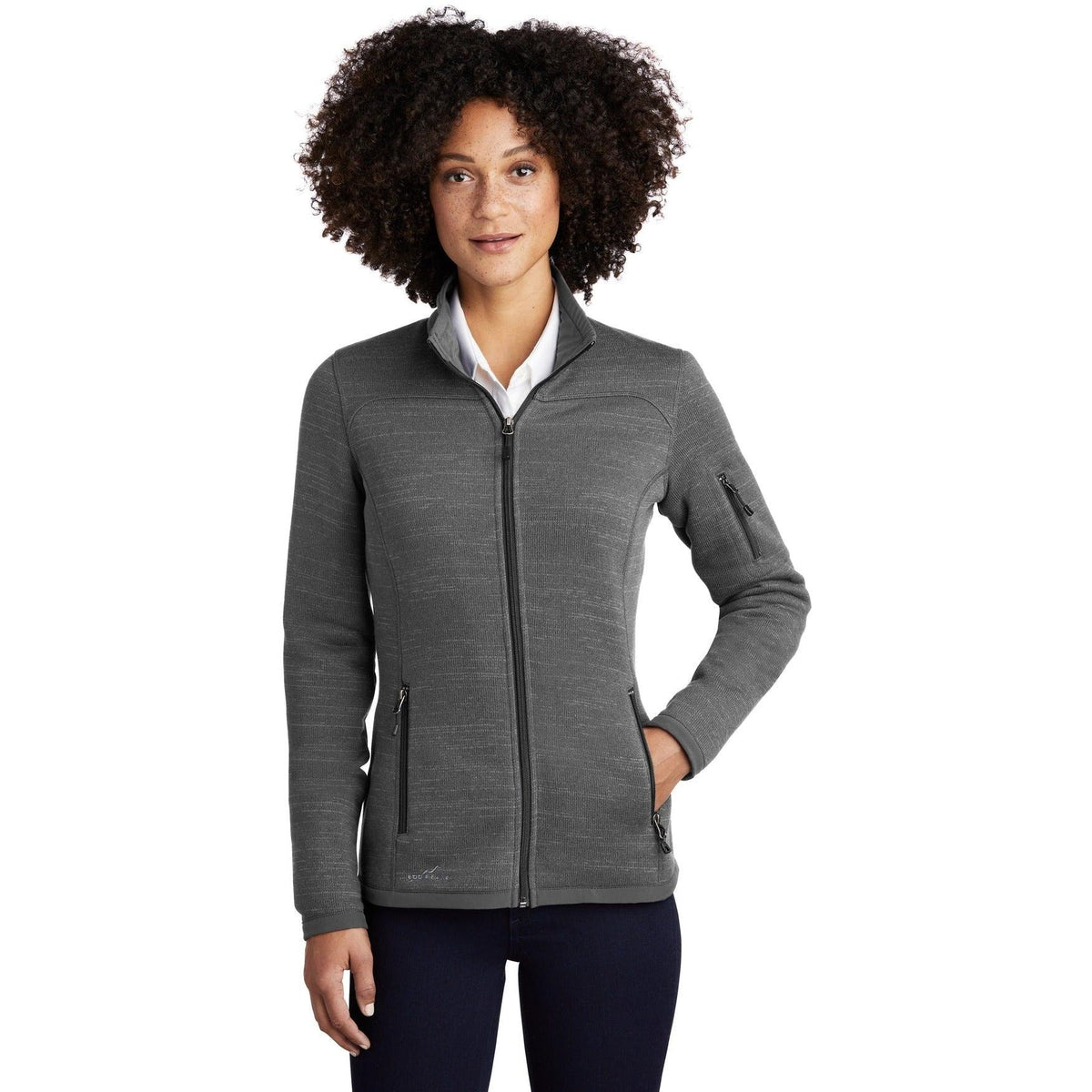 no-logo Eddie Bauer Women's Sweater Fleece Full Zip-Regular-Eddie Bauer-Thread Logic