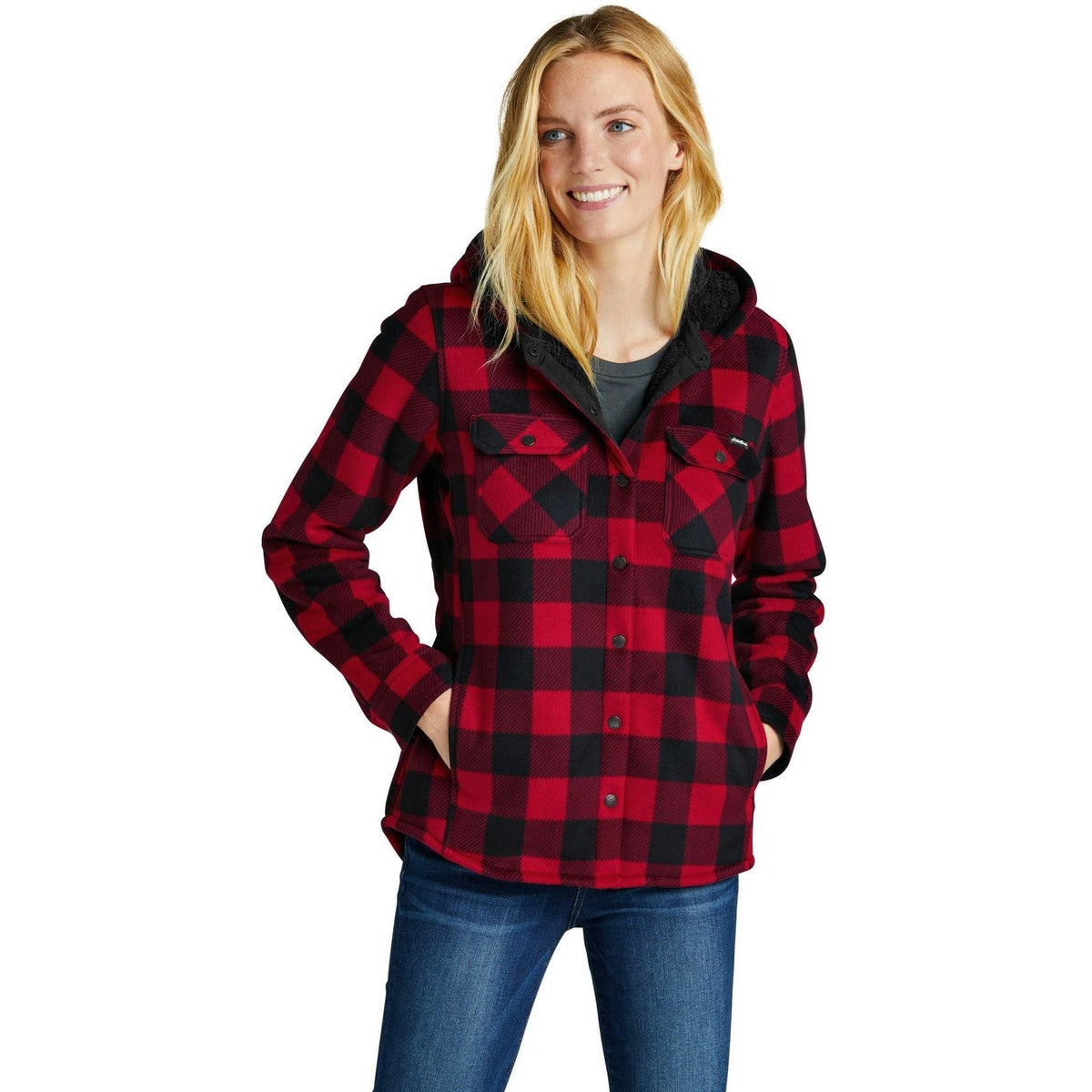 no-logo Eddie Bauer Ladies Woodland Shirt Jac-Regular-Eddie Bauer-Thread Logic