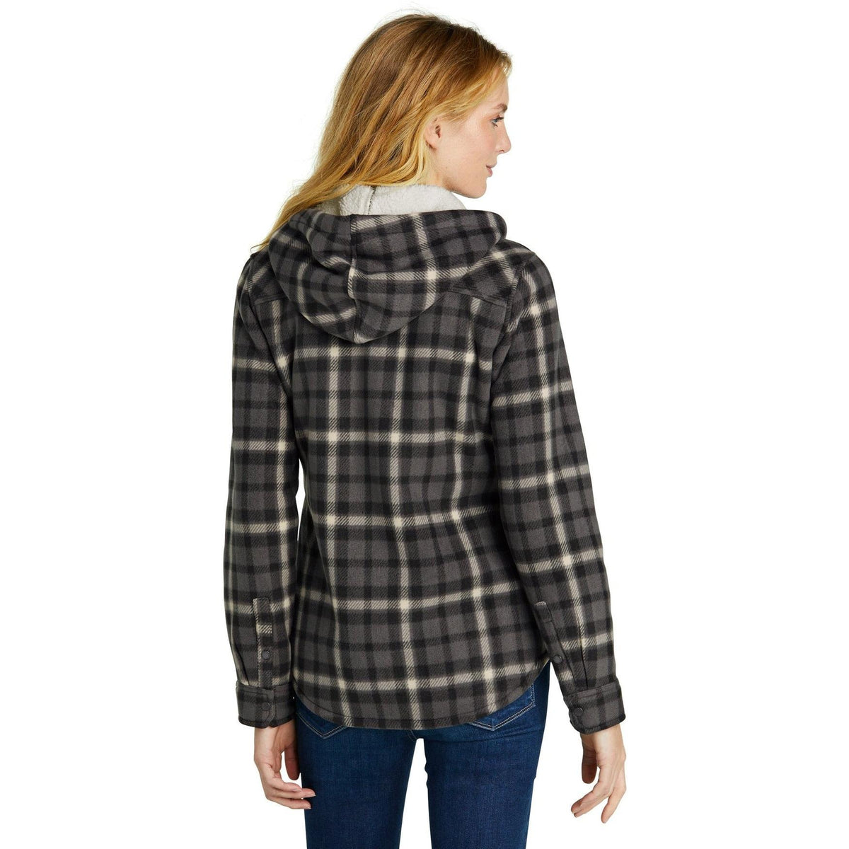 no-logo Eddie Bauer Ladies Woodland Shirt Jac-Regular-Eddie Bauer-Thread Logic