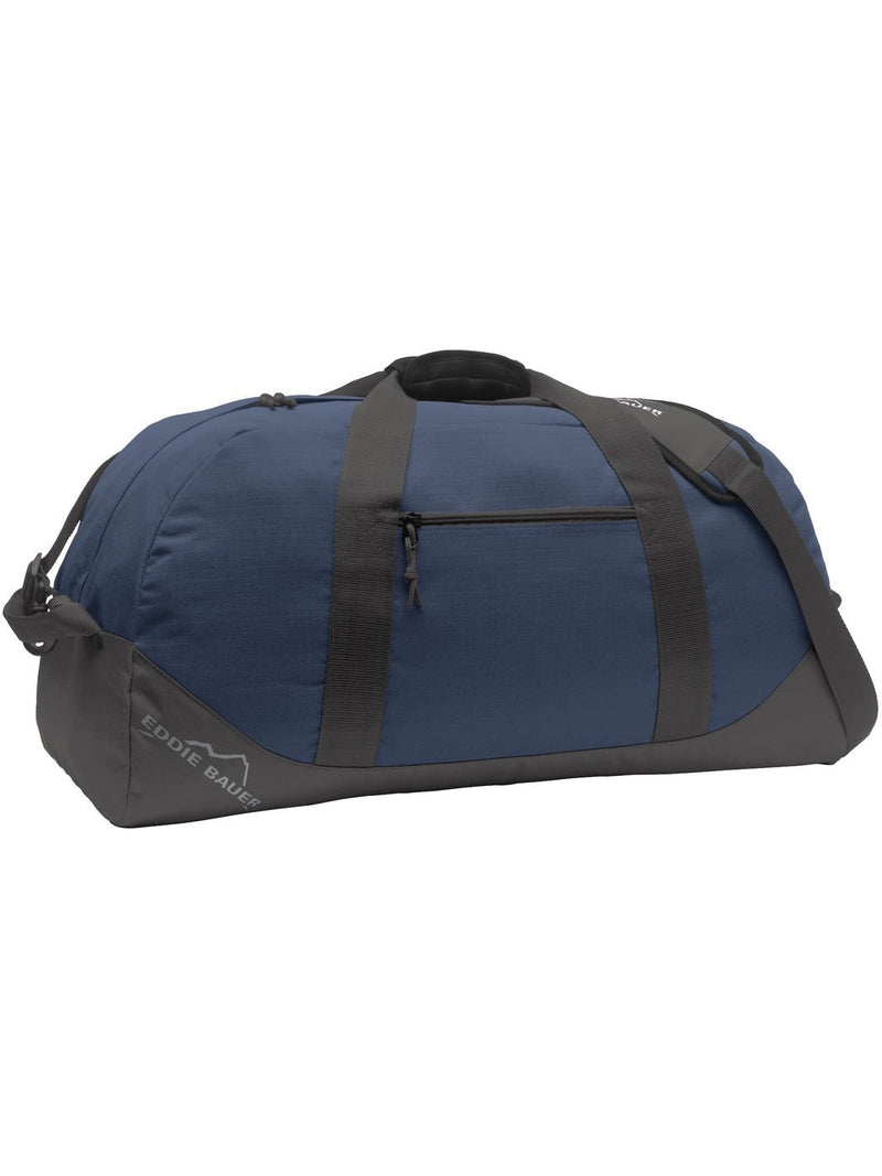 Eddie Bauer Large Ripstop Duffel-Regular-Eddie Bauer-Coast Blue/Grey Steel-Thread Logic