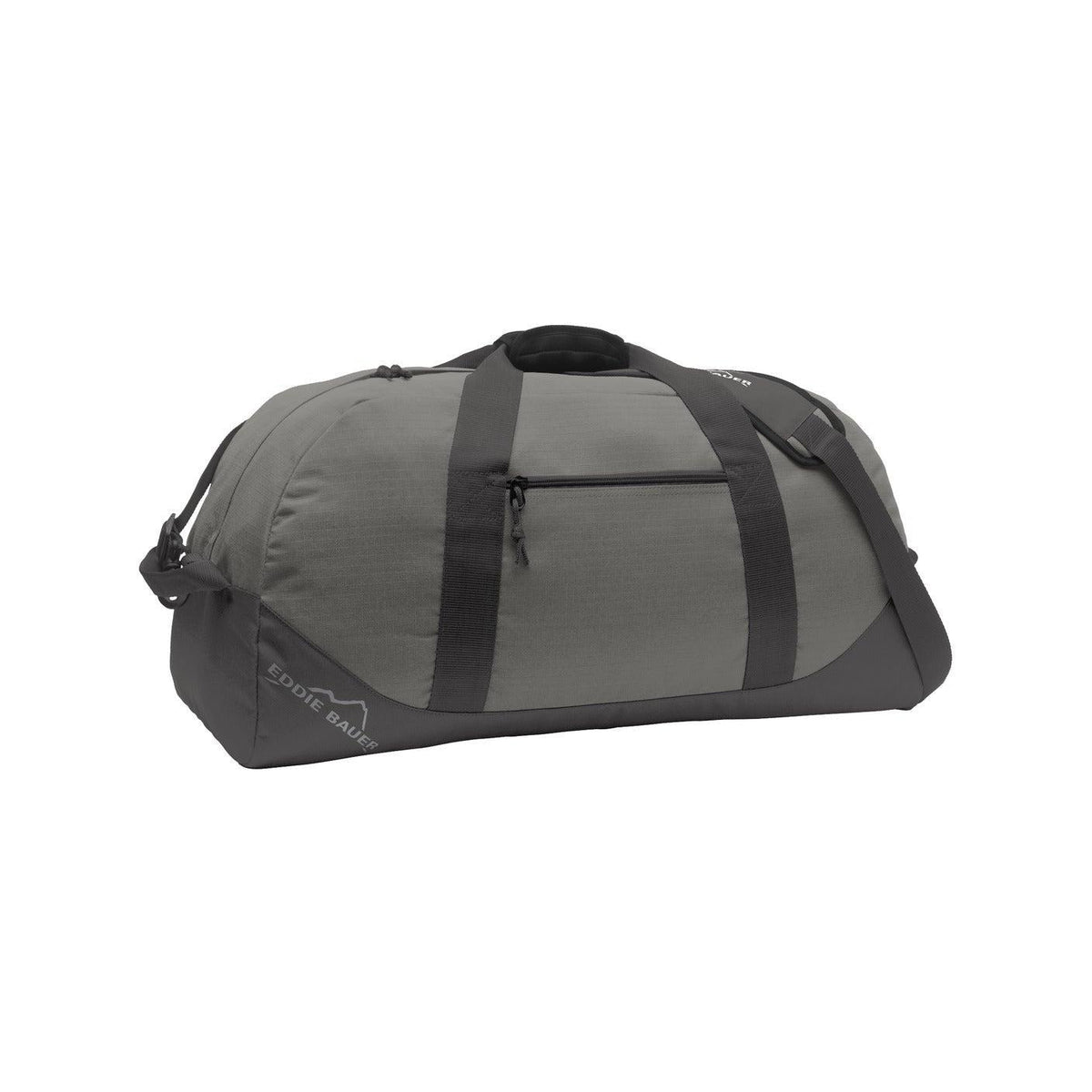no-logo Eddie Bauer Large Ripstop Duffel-Regular-Eddie Bauer-Pewter Grey/Grey Steel-Thread Logic