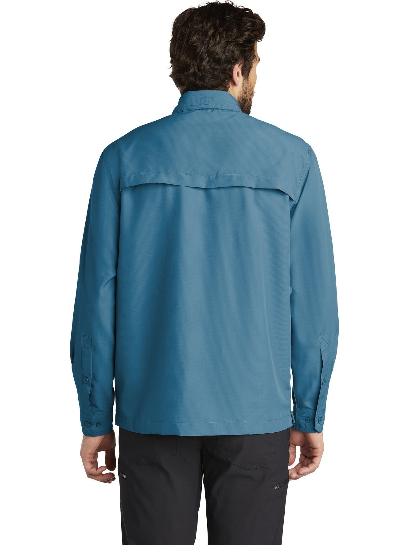 no-logo Eddie Bauer Long Sleeve Performance Fishing Shirt-Regular-Eddie Bauer-Thread Logic
