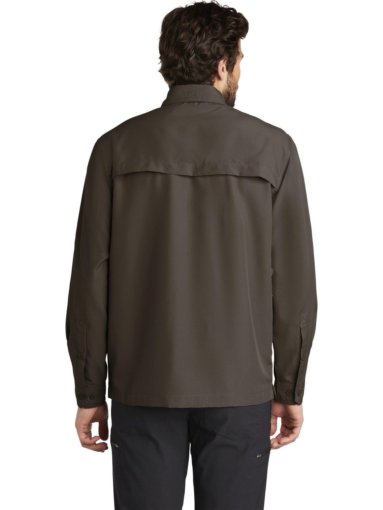 no-logo Eddie Bauer Long Sleeve Performance Fishing Shirt-Regular-Eddie Bauer-Thread Logic