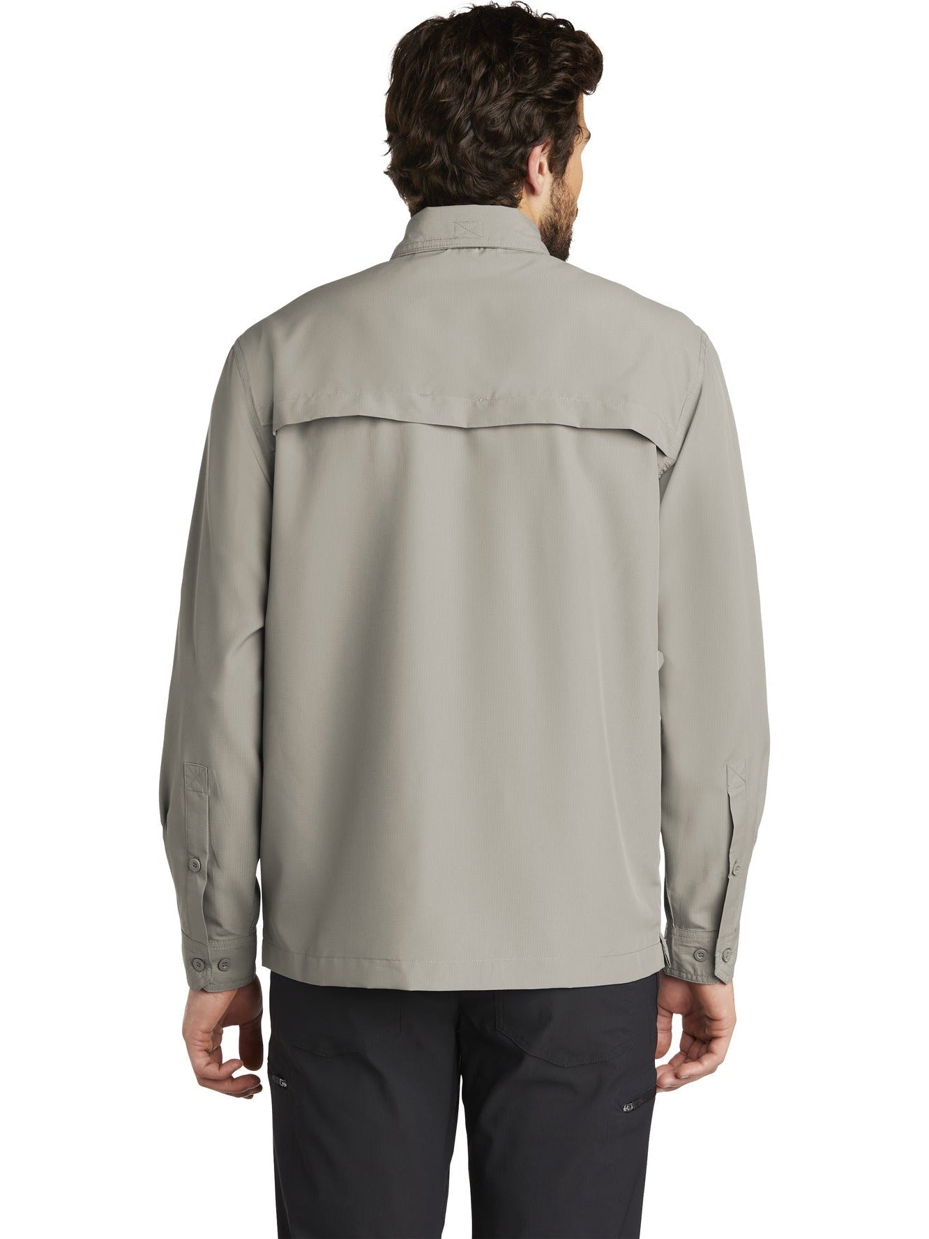 no-logo Eddie Bauer Long Sleeve Performance Fishing Shirt-Regular-Eddie Bauer-Thread Logic
