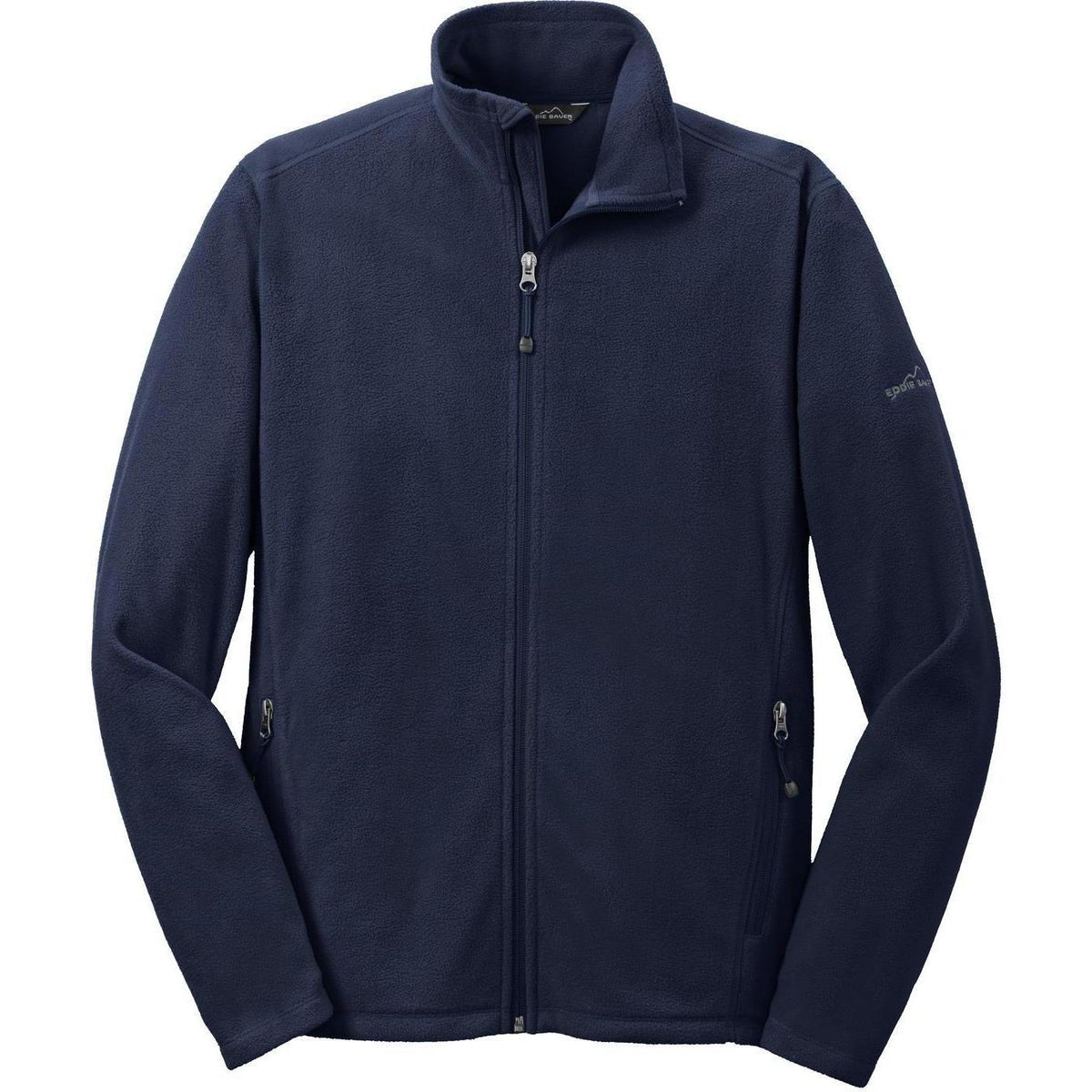no-logo Eddie Bauer Microfleece Jacket-Regular-Eddie Bauer-Navy-S-Thread Logic