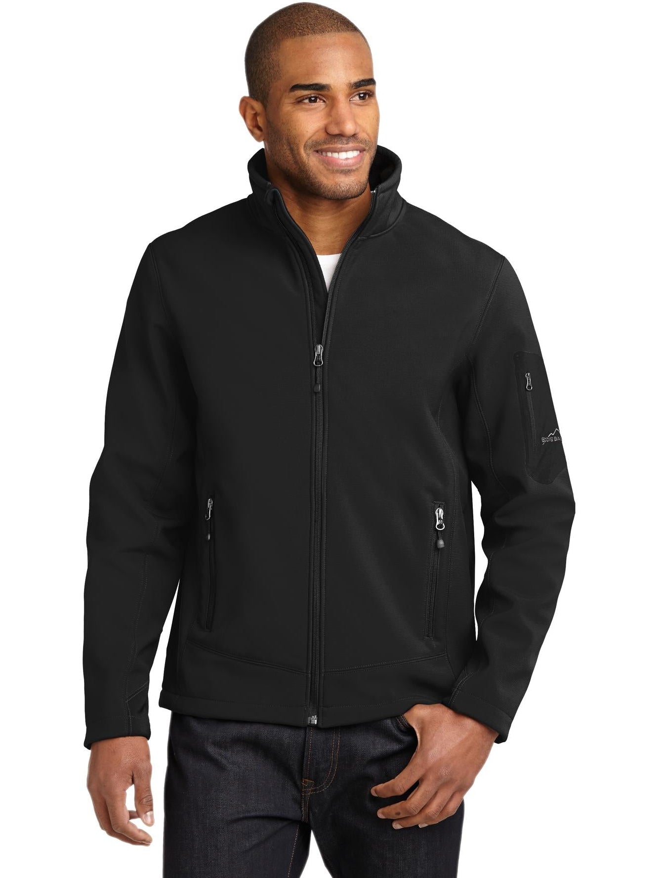 no-logo Eddie Bauer Rugged Ripstop Soft Shell Jacket-Regular-Eddie Bauer-Thread Logic