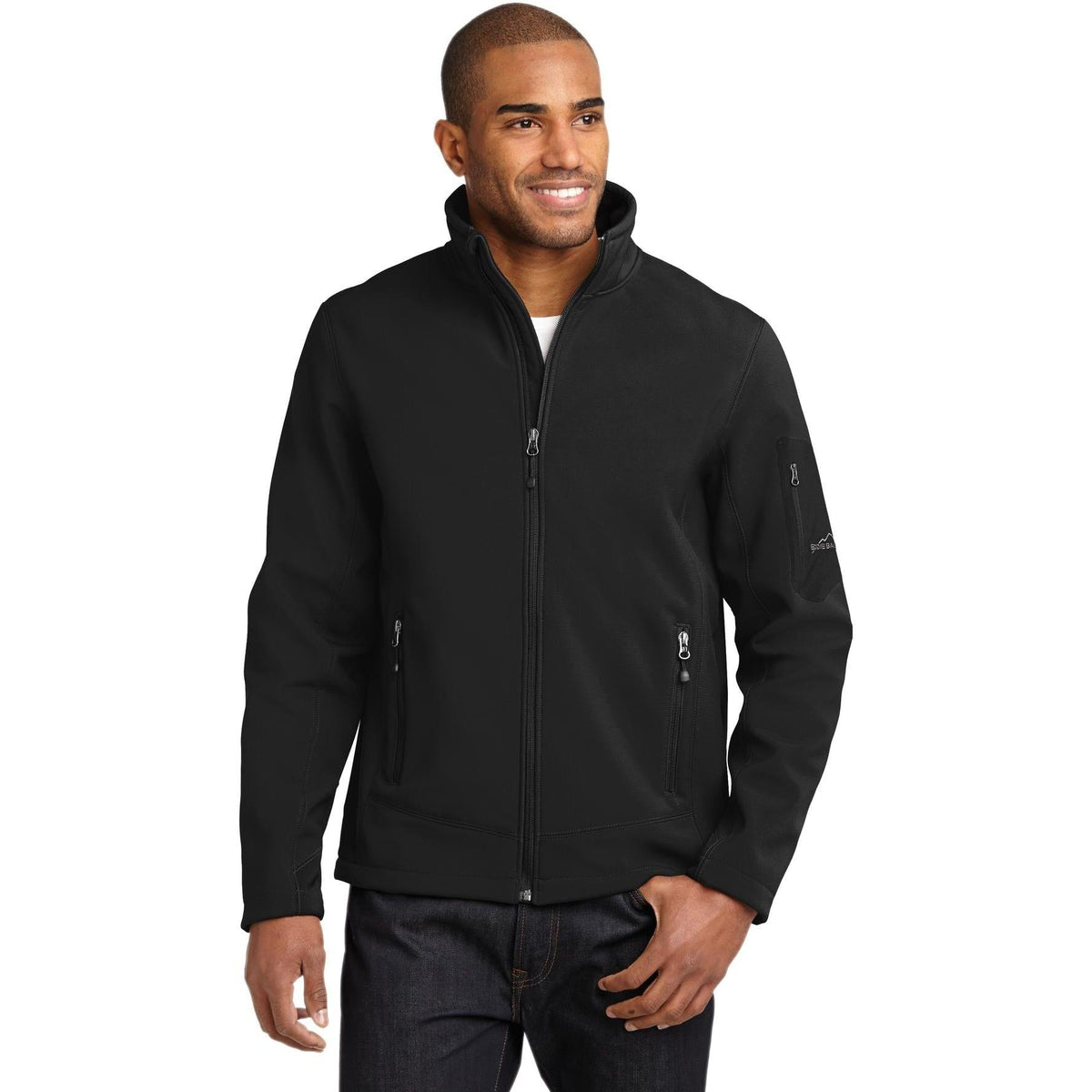 no-logo Eddie Bauer Rugged Ripstop Soft Shell Jacket-Regular-Eddie Bauer-Thread Logic