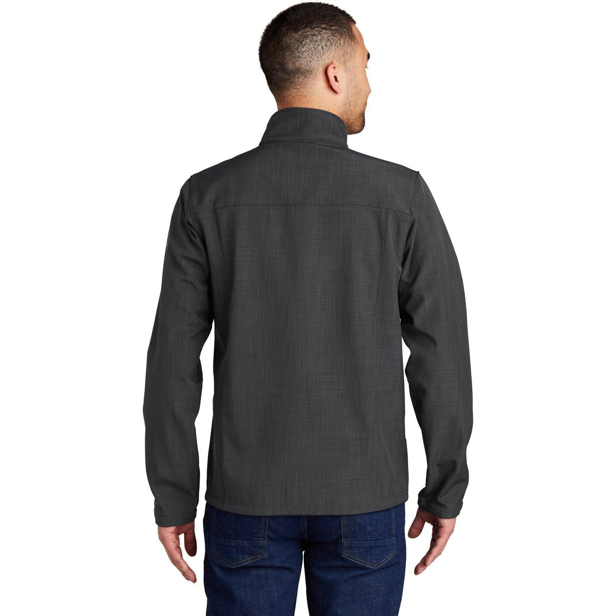no-logo Eddie Bauer Shaded Crosshatch Soft Shell Jacket-Regular-Eddie Bauer-Thread Logic