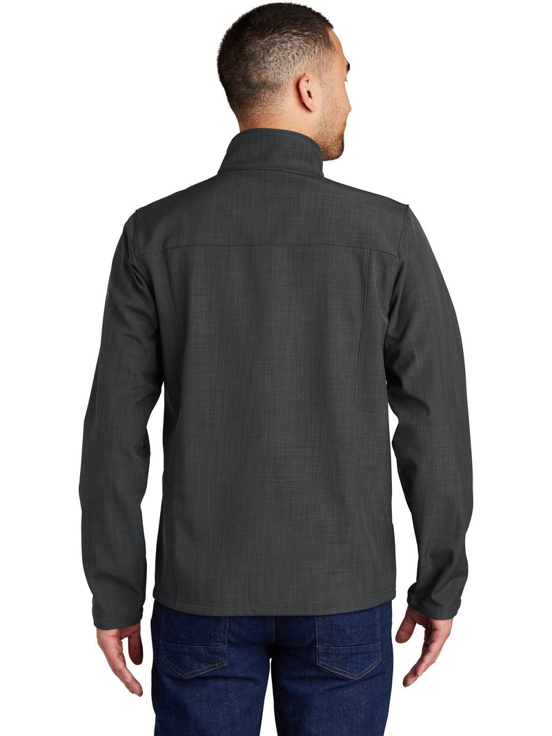 no-logo Eddie Bauer Shaded Crosshatch Soft Shell Jacket-Regular-Eddie Bauer-Thread Logic