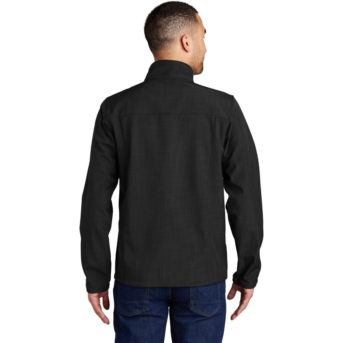 no-logo Eddie Bauer Shaded Crosshatch Soft Shell Jacket-Regular-Eddie Bauer-Thread Logic