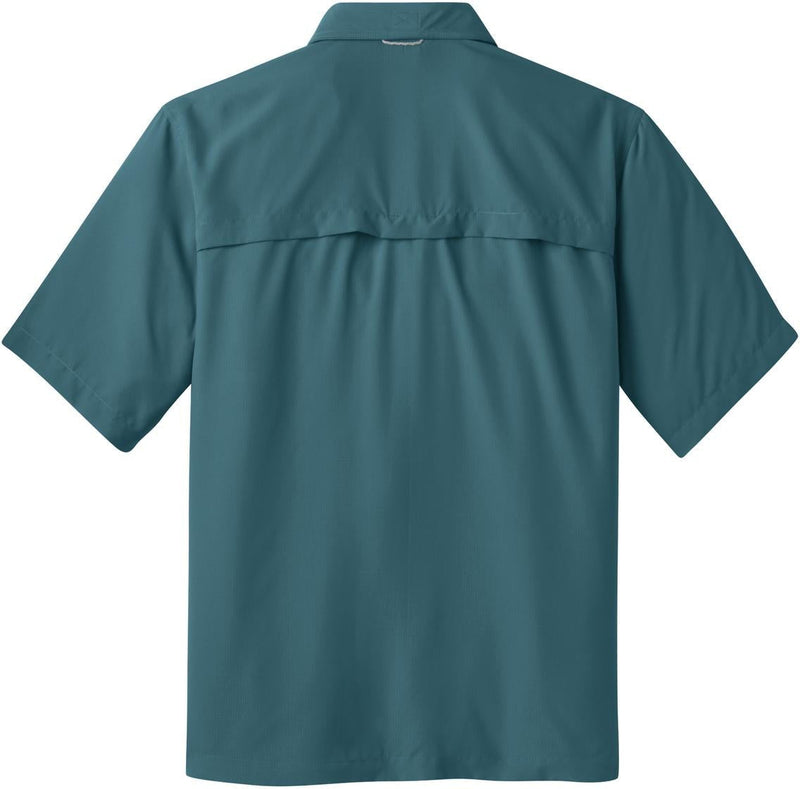 Custom Embroidered Eddie Bauer Fishing Shirts - Long Sleeve: Custom Embroidered Apparel for Boaters Small / Driftwood / No (Do Not Proceed Until