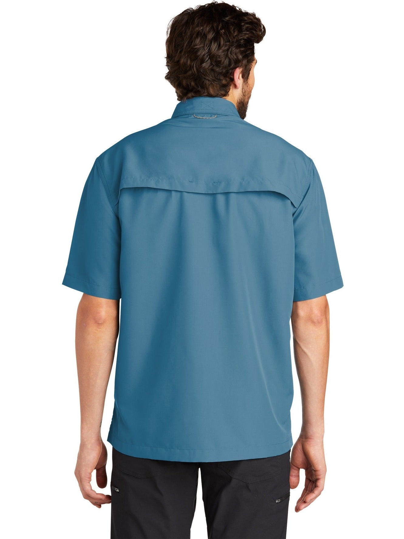 no-logo Eddie Bauer Short Sleeve Performance Fishing Shirt-Regular-Eddie Bauer-Thread Logic