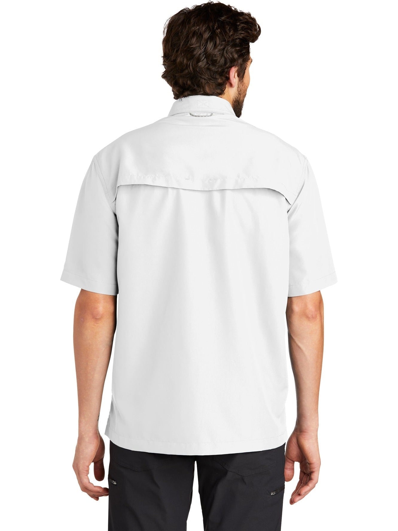 no-logo Eddie Bauer Short Sleeve Performance Fishing Shirt-Regular-Eddie Bauer-Thread Logic
