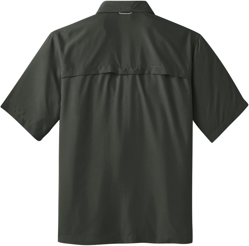 Eddie Bauer - Short Sleeve Performance Fishing Shirt. EB602 Gulf Teal / XL