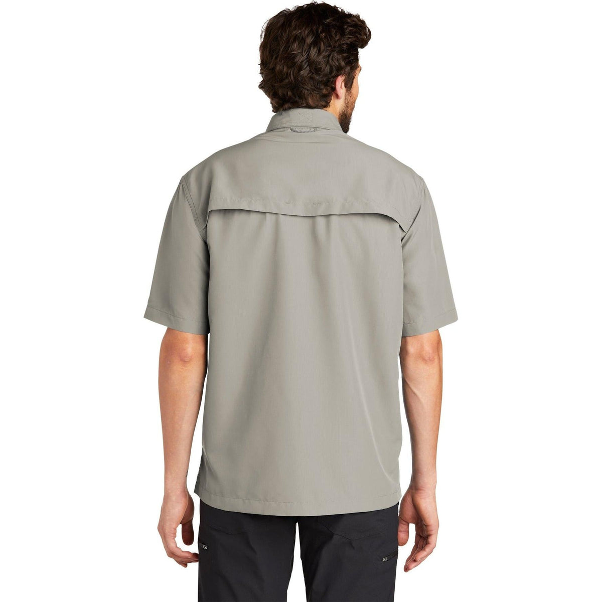 no-logo Eddie Bauer Short Sleeve Performance Fishing Shirt-Regular-Eddie Bauer-Thread Logic